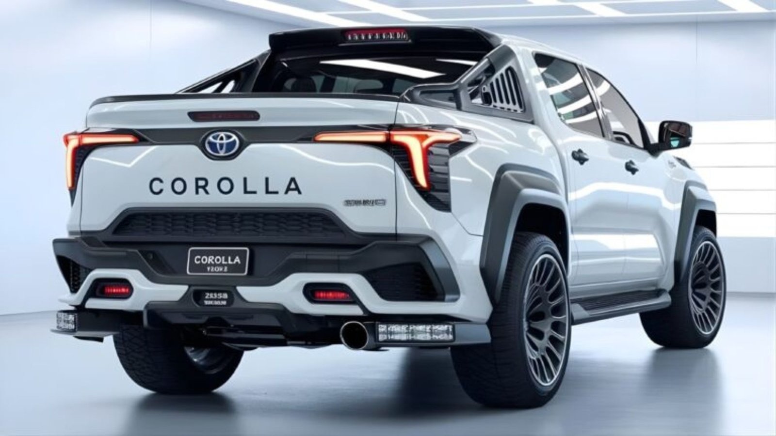 Toyota Corolla Pickup Truck Unveiled